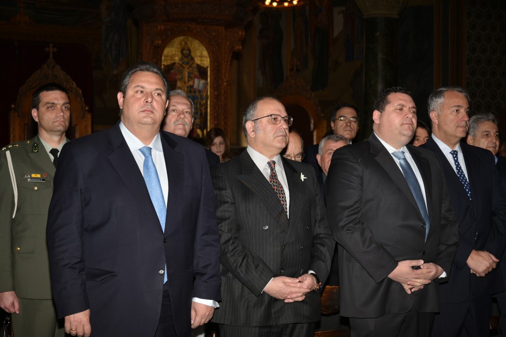 Δοξολογία της Εθνικής Επετείου της 1ης Απριλίου 1955
