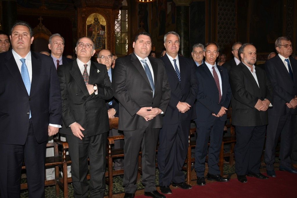 Δοξολογία της Εθνικής Επετείου της 1ης Απριλίου 1955