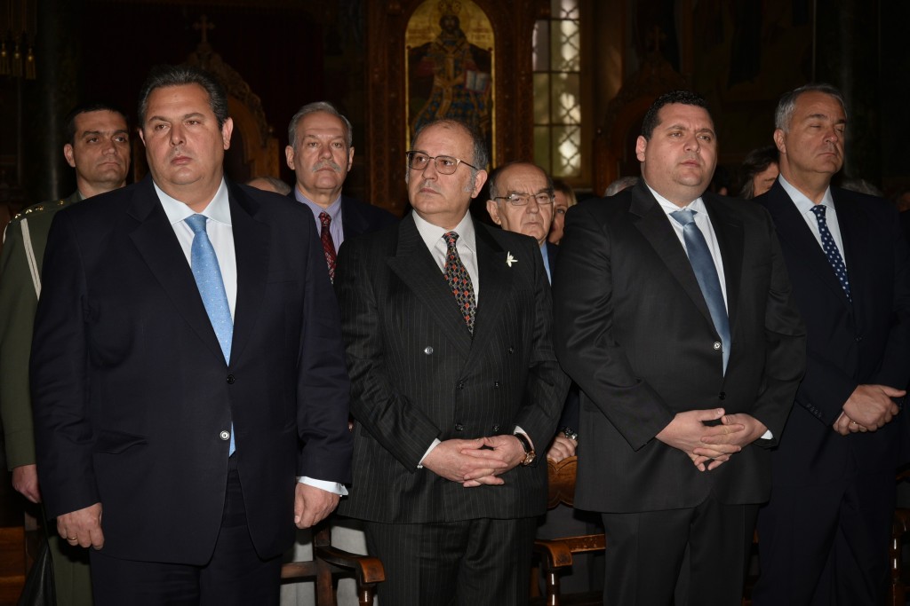 Δοξολογία της Εθνικής Επετείου της 1ης Απριλίου 1955