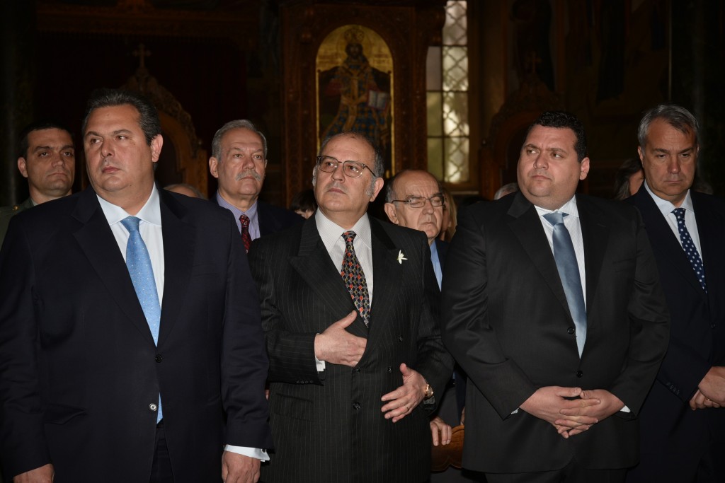Δοξολογία της Εθνικής Επετείου της 1ης Απριλίου 1955
