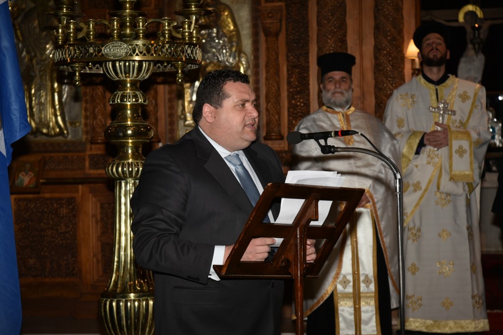 Δοξολογία της Εθνικής Επετείου της 1ης Απριλίου 1955