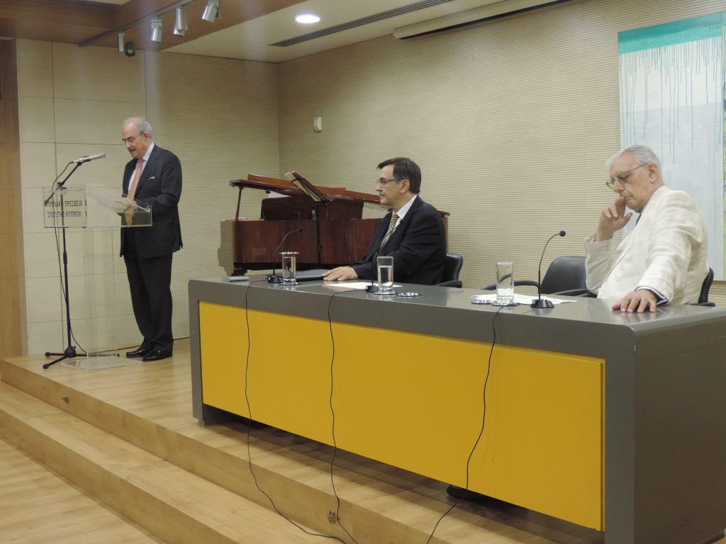 Εκδήλωση προς τιμήν του Dr. Lorenzo Amberg Πρέσβη της Ελβετίας στην Ελλάδα