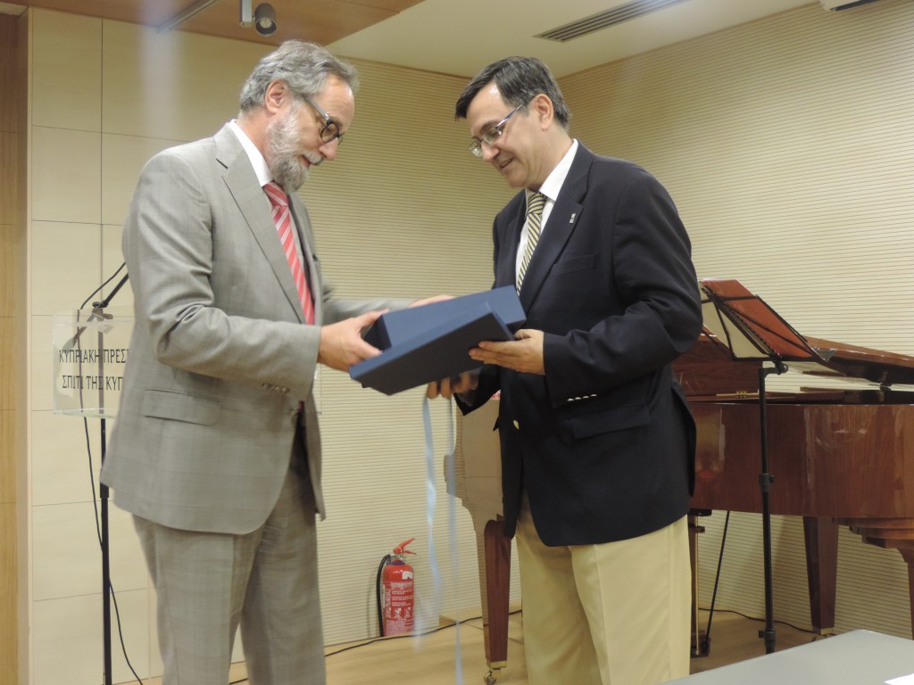 Εκδήλωση προς τιμήν του Dr. Lorenzo Amberg Πρέσβη της Ελβετίας στην Ελλάδα
