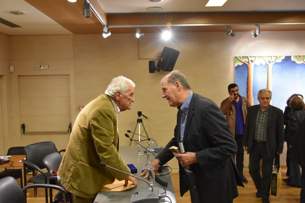 Τιμητική εκδήλωση για τον ποιητή Τίτο Πατρίκιο