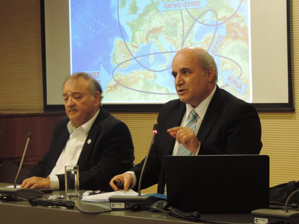 Διάλεξη με θέμα: Γεωστρατηγικές Εξελίξεις στην Ανατολική Μεσόγειο