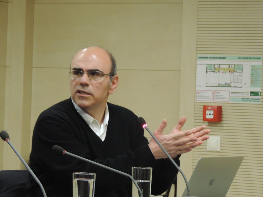 Διάλεξη του Αριστείδη Ν. Χατζή της Ε.Μ.Ε.Ν.Σ.Ι.