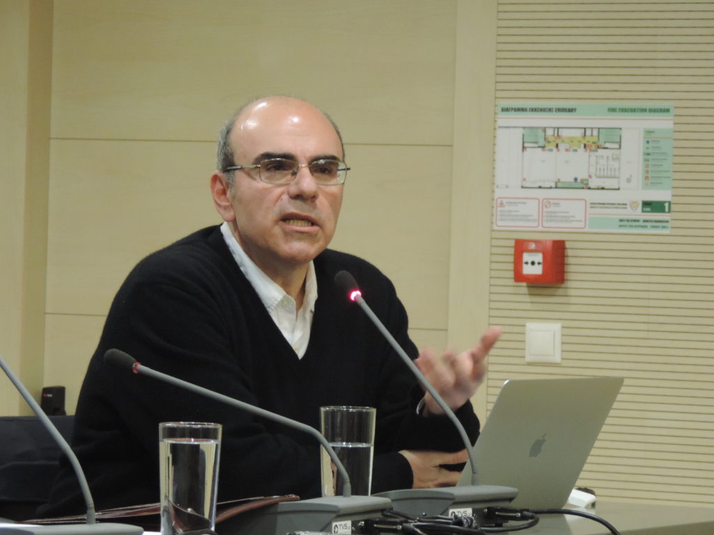 Διάλεξη του Αριστείδη Ν. Χατζή της Ε.Μ.Ε.Ν.Σ.Ι.