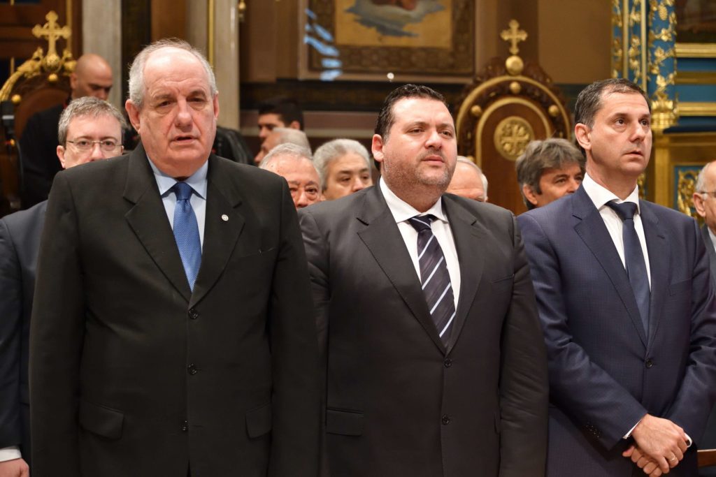 Δοξολογία της Εθνικής Επετείου της 1ης Απριλίου 1955