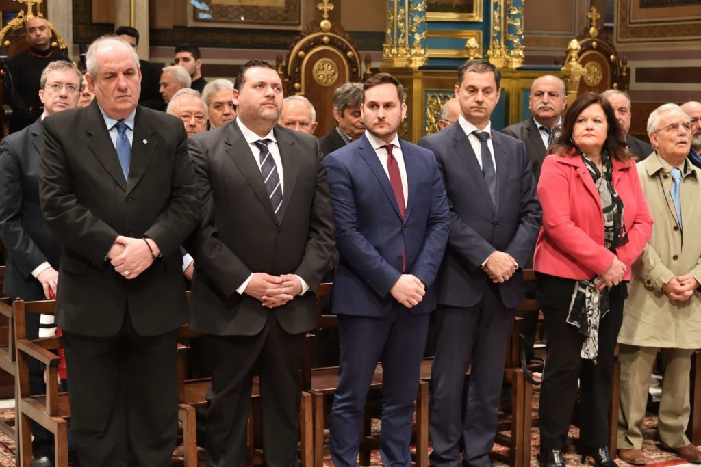 Δοξολογία της Εθνικής Επετείου της 1ης Απριλίου 1955