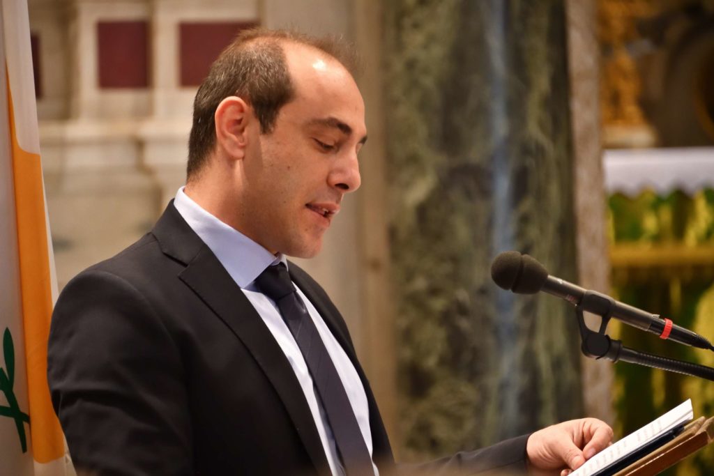 Δοξολογία της Εθνικής Επετείου της 1ης Απριλίου 1955
