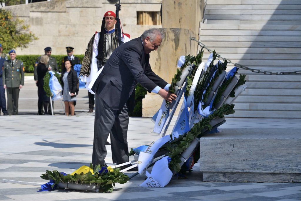Δοξολογία της Εθνικής Επετείου της 1ης Απριλίου 1955