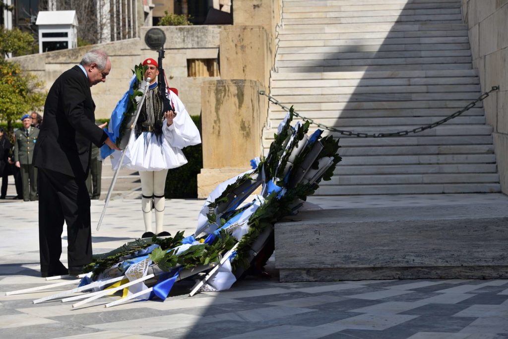 Δοξολογία της Εθνικής Επετείου της 1ης Απριλίου 1955
