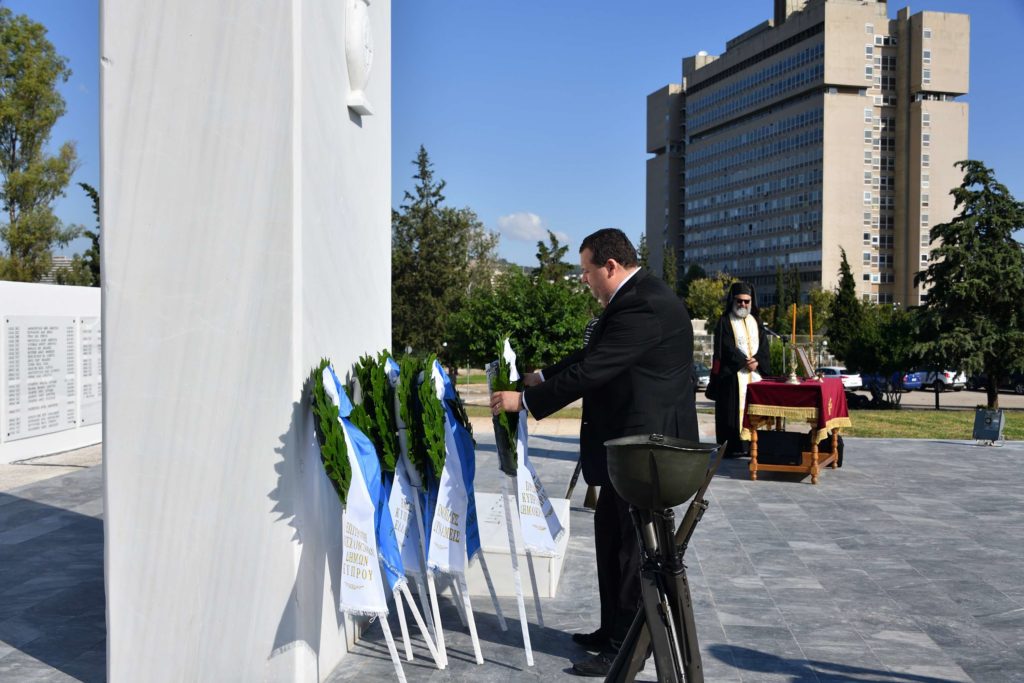 Επιμνημόσυνες Δεήσεις και καταθέσεις στεφάνων