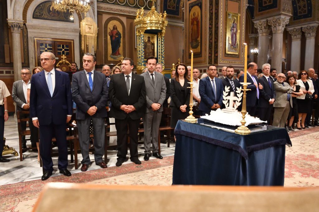 Αρχιερατικό Μνημόσυνο για τους πεσόντες κατά το πραξικόπημα και την τουρκική εισβολή στην Κύπρο το 1974