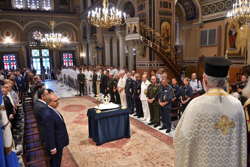 Αρχιερατικό Μνημόσυνο για τους πεσόντες κατά το πραξικόπημα και την τουρκική εισβολή στην Κύπρο το 1974