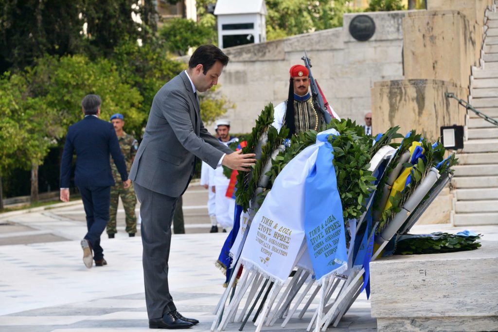 Αρχιερατικό Μνημόσυνο για τους πεσόντες κατά το πραξικόπημα και την τουρκική εισβολή στην Κύπρο το 1974