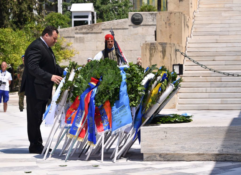 Αρχιερατικό Μνημόσυνο για τους πεσόντες κατά το πραξικόπημα και την τουρκική εισβολή στην Κύπρο το 1974