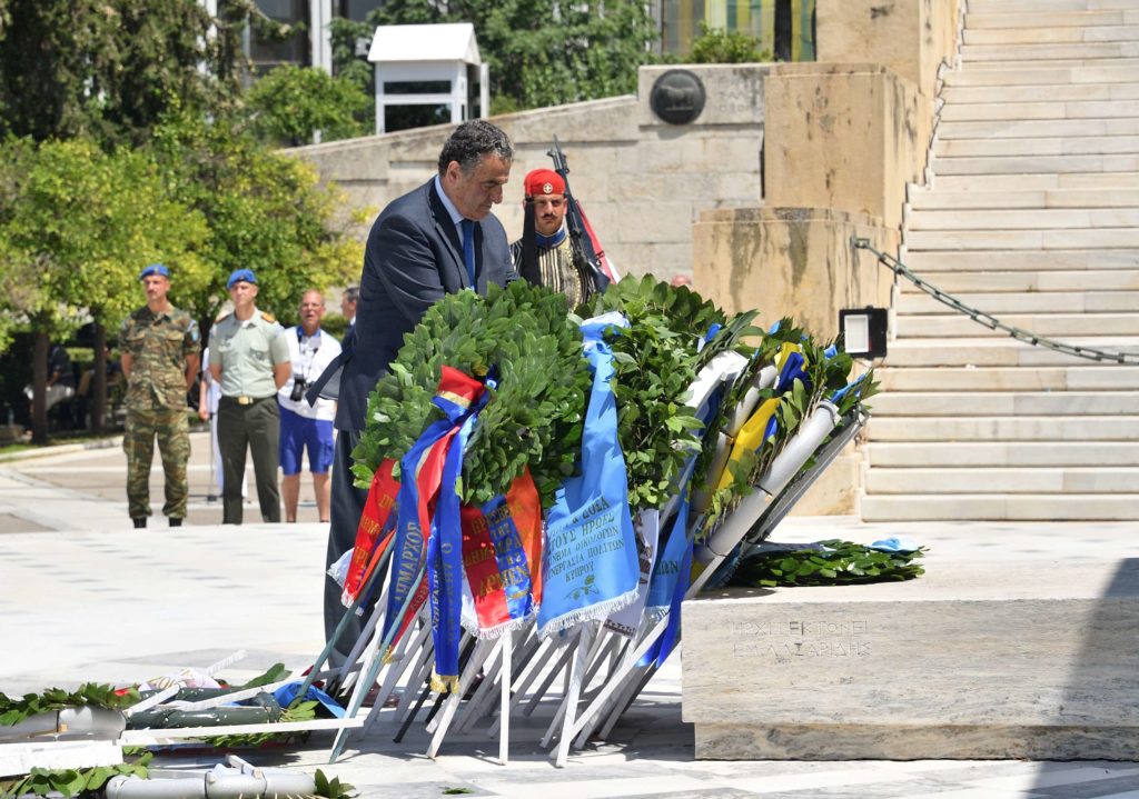 Αρχιερατικό Μνημόσυνο για τους πεσόντες κατά το πραξικόπημα και την τουρκική εισβολή στην Κύπρο το 1974