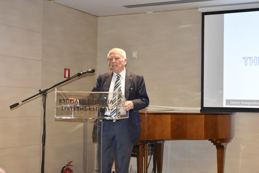 Διάλεξη με θέμα: The first 10˙ᵌᵒs του Δημήτρη Νανόπουλου