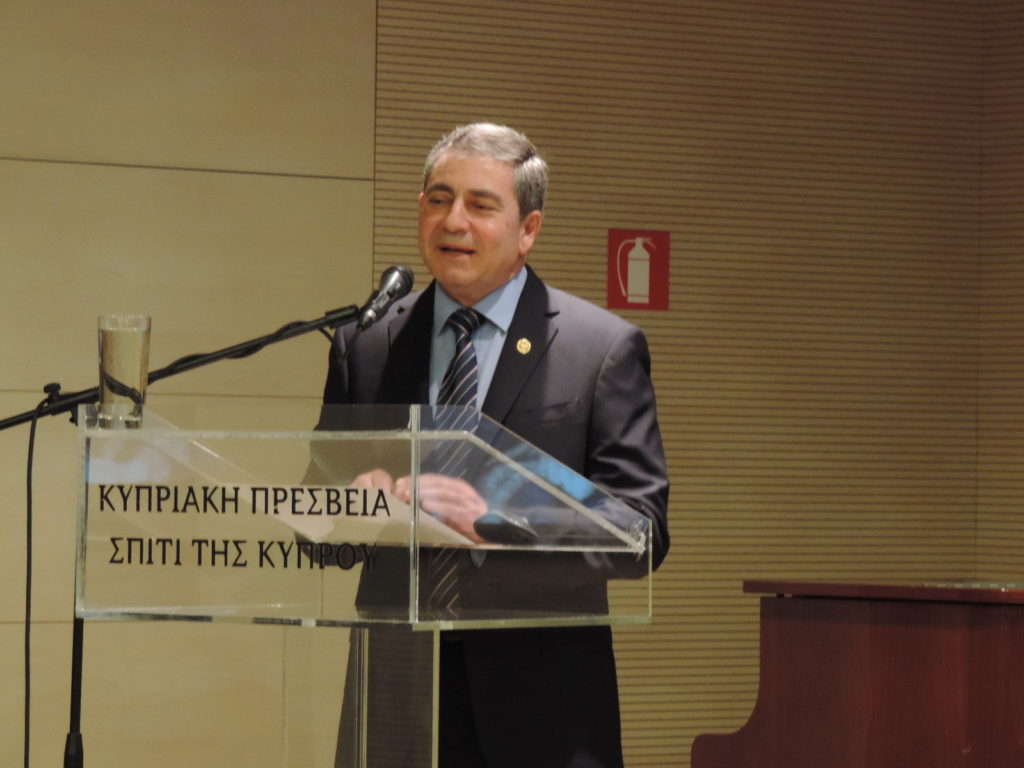 Διάλεξη του Πρύτανη Πανεπιστημίου Κύπρου Τάσου Χριστοφίδη