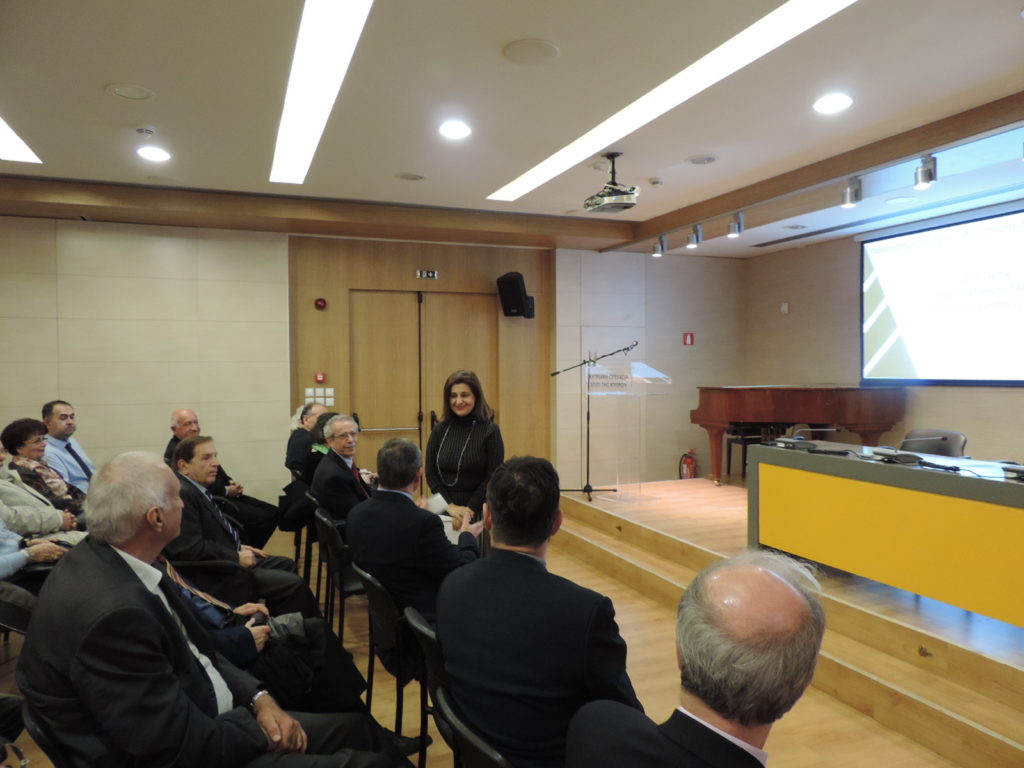 Διάλεξη του Πρύτανη Πανεπιστημίου Κύπρου Τάσου Χριστοφίδη