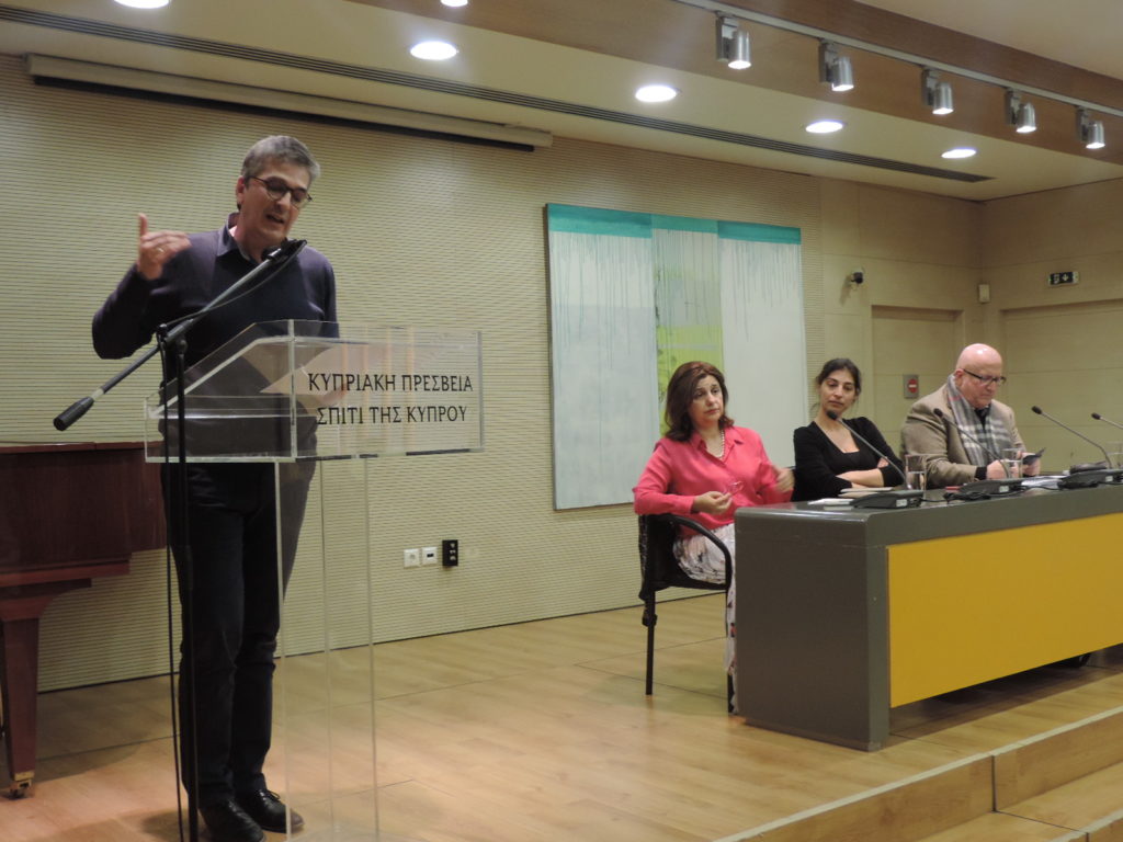 Παρουσίαση του 60ου τεύχους περιοδικού δε/κατα και της ποιητικής συλλογής του Ντίνου Σιώτη