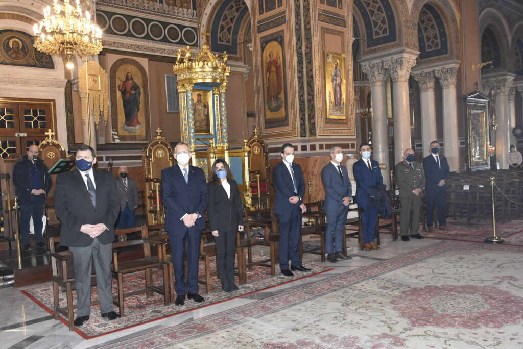 Δοξολογία της Εθνικής Επετείου της 1ης Απριλίου 1955