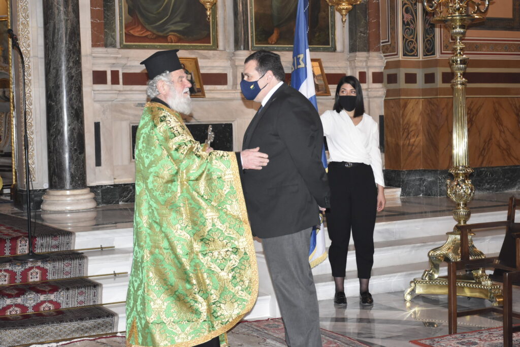 Δοξολογία της Εθνικής Επετείου της 1ης Απριλίου 1955