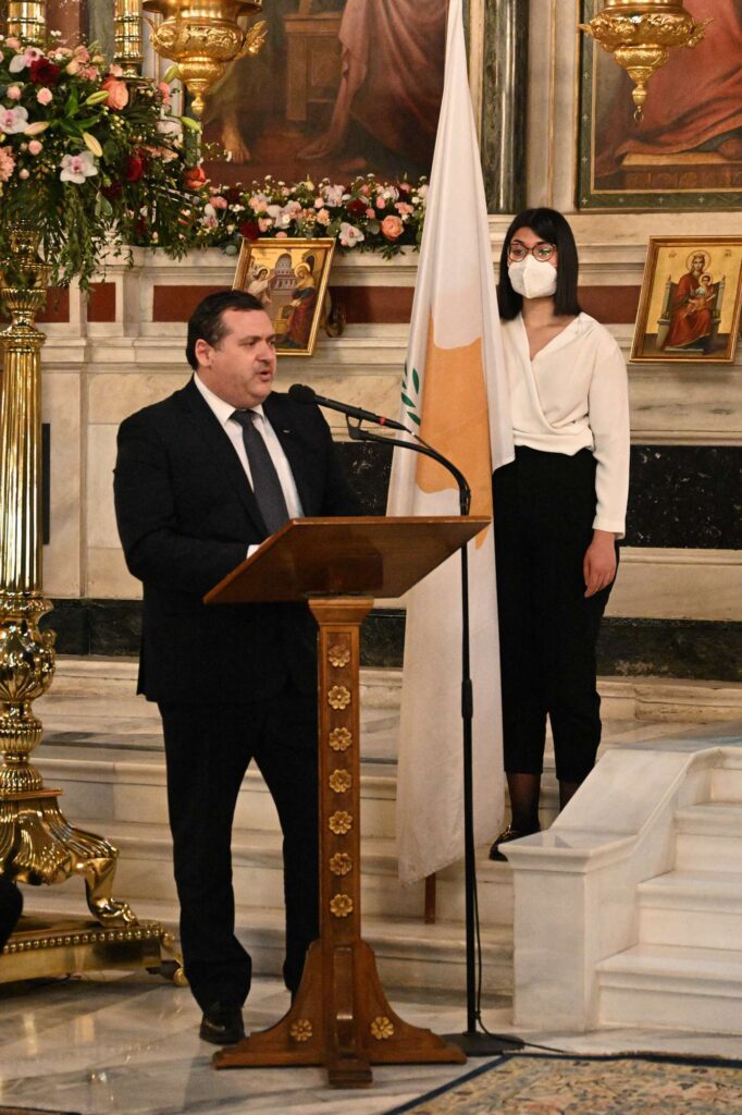 Δοξολογία για την Εθνική Επέτειο της 1ης Απριλίου 1955