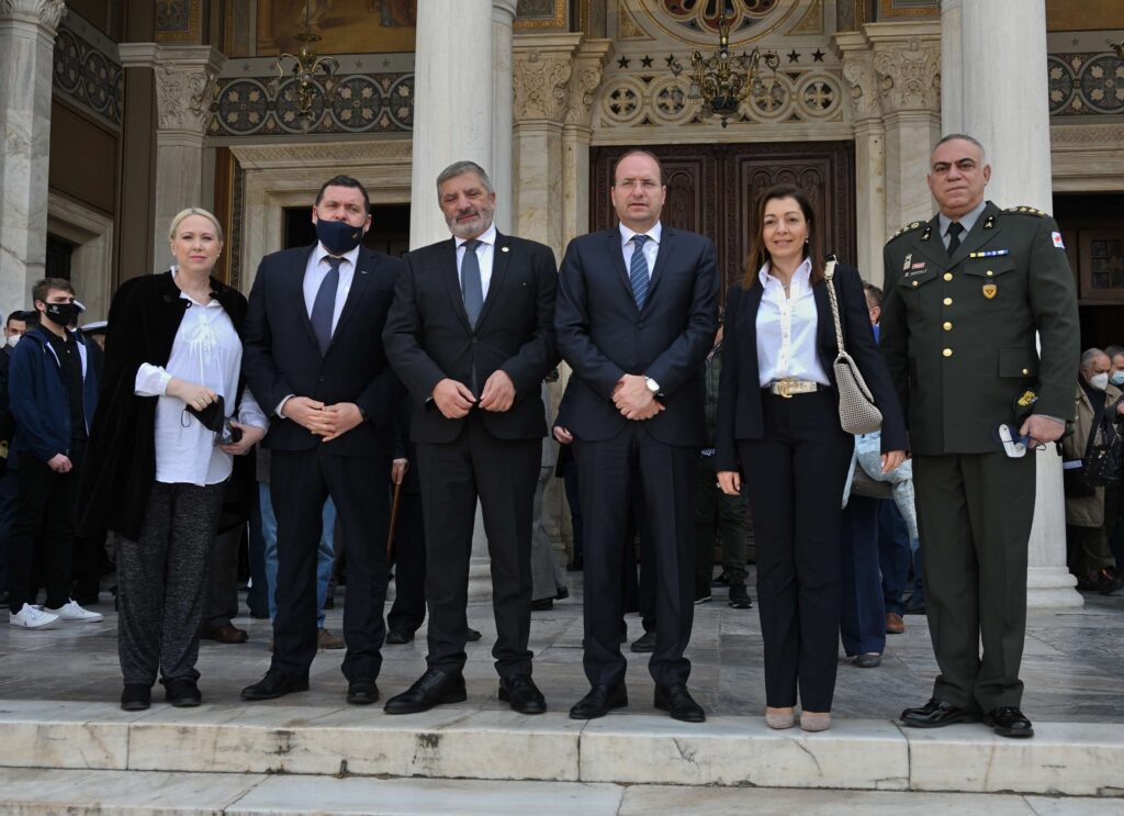 Δοξολογία για την Εθνική Επέτειο της 1ης Απριλίου 1955