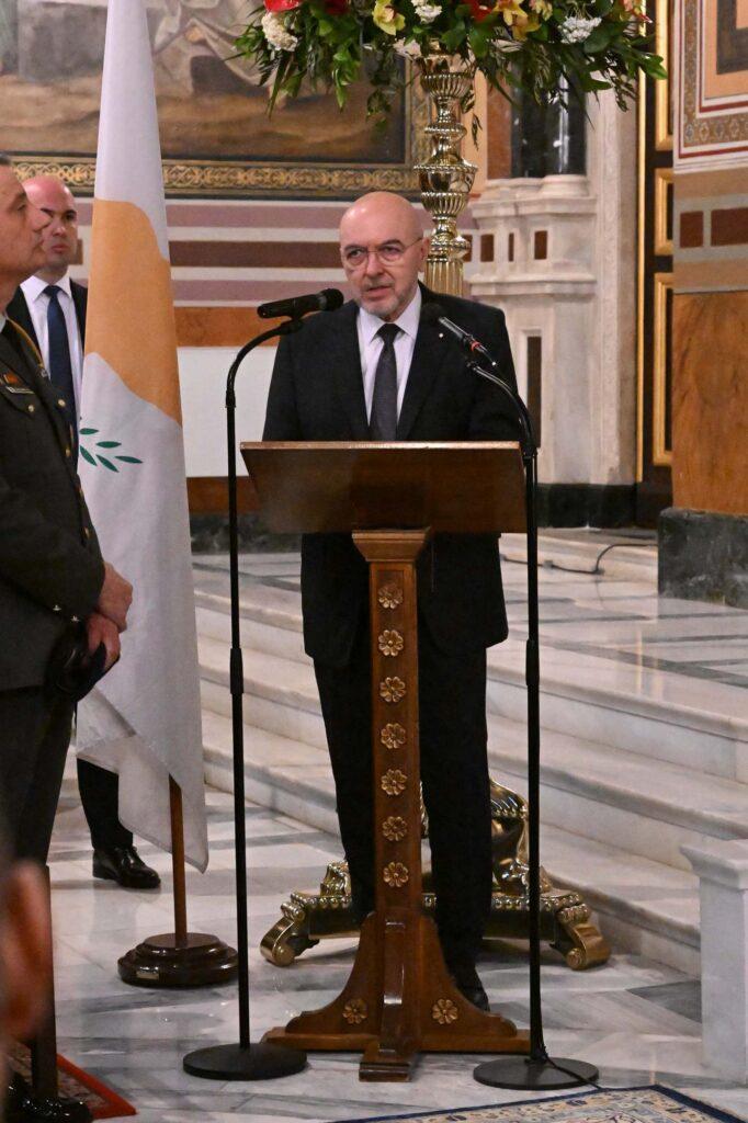 Δοξολογία της Εθνικής Επετείου της 1ης Απριλίου 1955