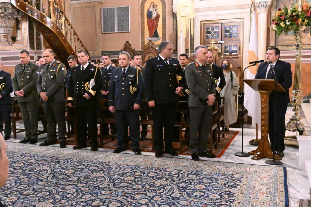 Δοξολογία της Εθνικής Επετείου της 1ης Απριλίου 1955