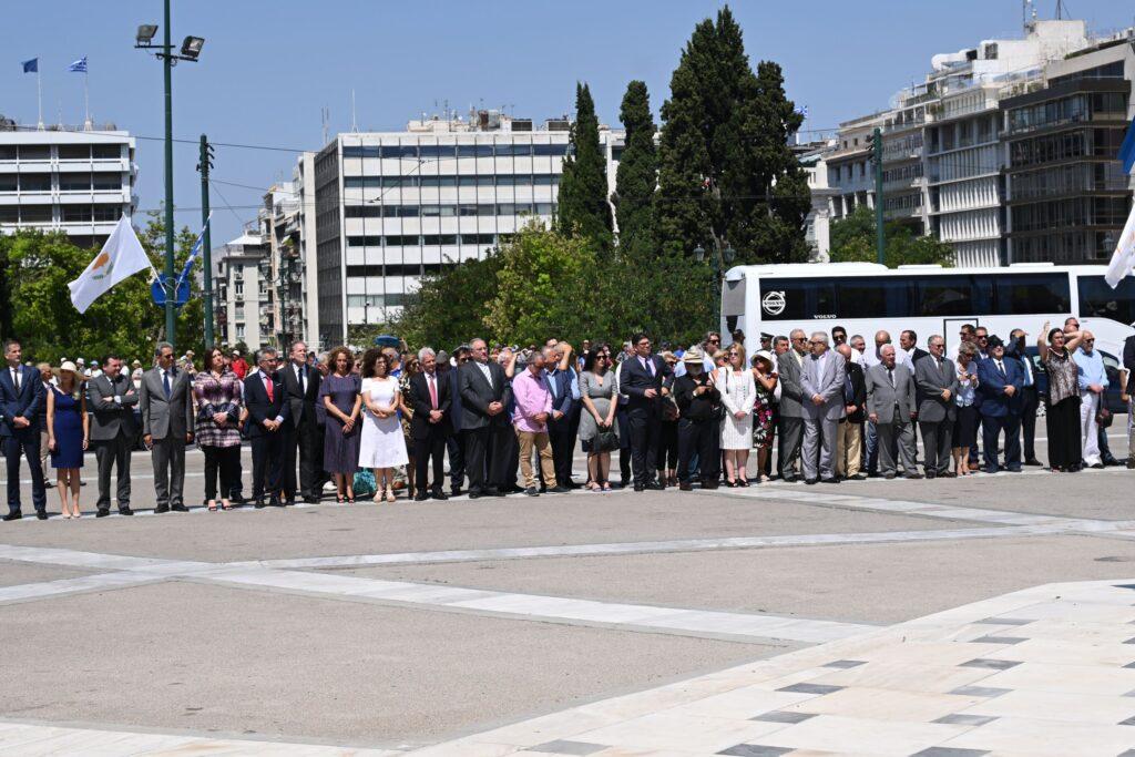 ΑΡΧΙΕΡΑΤΙΚΟ ΜΝΗΜΟΣΥΝΟ ΓΙΑ ΤΟΥΣ ΠΕΣΟΝΤΕΣ ΚΑΤΑ ΤΟ ΠΡΑΞΙΚΟΠΗΜΑ ΚΑΙ ΤΗΝ ΤΟΥΡΚΙΚΗ ΕΙΣΒΟΛΗ ΣΤΗΝ ΚΥΠΡΟ ΤΟ 1974