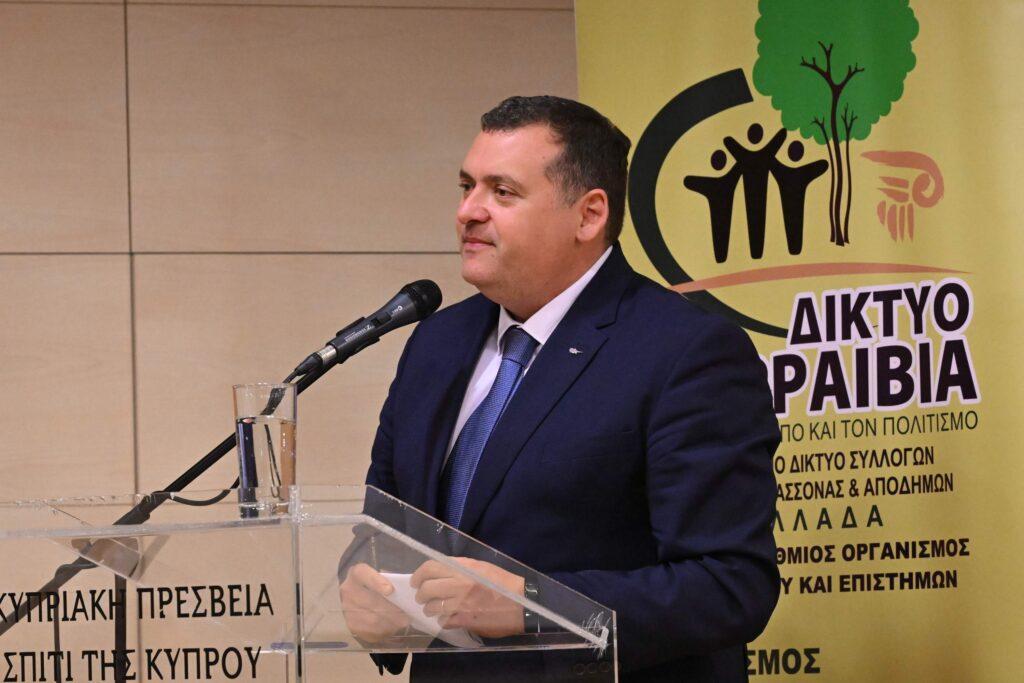 Τιμητική Εκδήλωση για τον Πρέσβη της Κυπριακής Δημοκρατίας στην Ελλάδα  και Πρύτανη του Διπλωματικού Σώματος  Δρα Κυριάκο Κενεβέζο