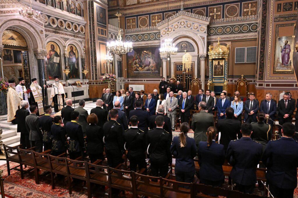 Δοξολογία για την Εθνική Επέτειο της 1ης Απριλίου 1955