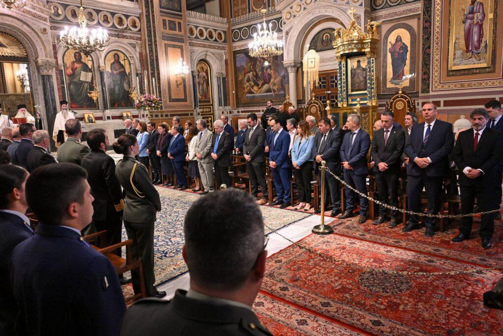 Δοξολογία για την Εθνική Επέτειο της 1ης Απριλίου 1955