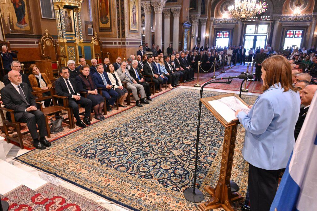 Δοξολογία για την Εθνική Επέτειο της 1ης Απριλίου 1955